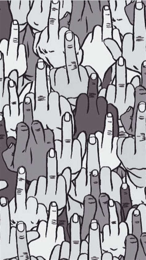 Middle Finger Wallpaper Vobss