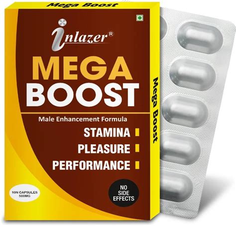 Inlazer Mega Boost Long Sex Formula Restores Endurance And Sex Stamina