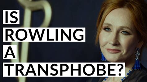 Is Jk Rowling Transphobic Youtube