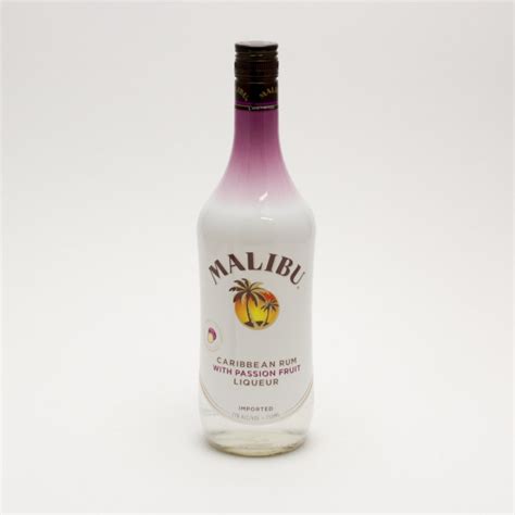 The already tropical malibu has been given a fruity kick in this passion fruit expression! Malibu - Caribbean Rum with Passion Fruit Liqueur - 750ml ...