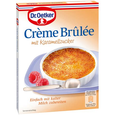 Creme Brulee Dr Oetker Dr Oetker Instant Dessert Mix Classic Creme