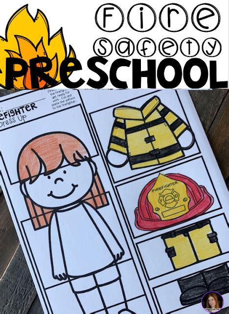 Preschool Printables For October Fall And Fire Safety Worksheets For