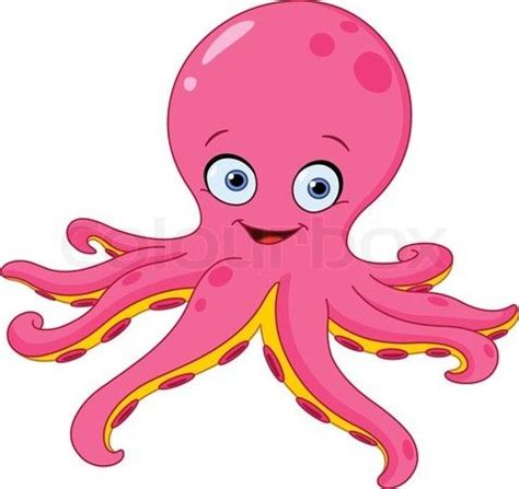 As a child, he appeared in numerous stage productions. octopus cartoon | Stock vector of 'Cute octopus' | Animals ...