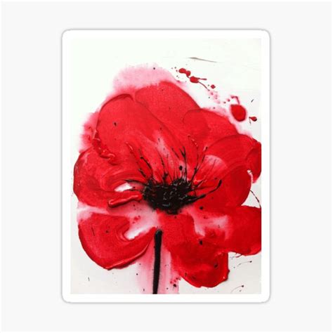 Remembrance Poppy Stickers Redbubble