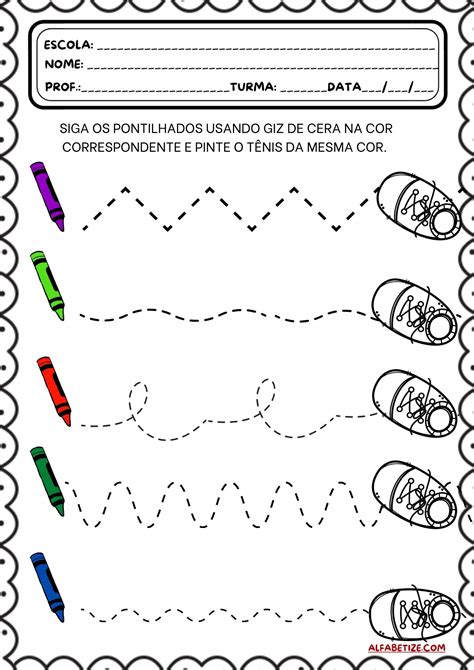 Atividades Cores Maternal 1