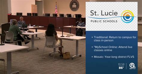 St Lucie County Schools Let Parents Choose Best Option For Return
