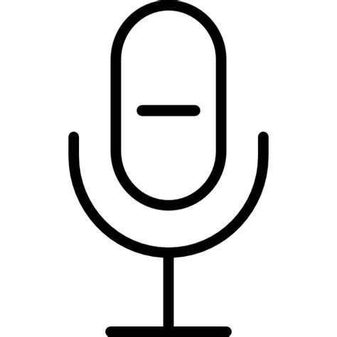 Mikrofon | darmowa Ikony