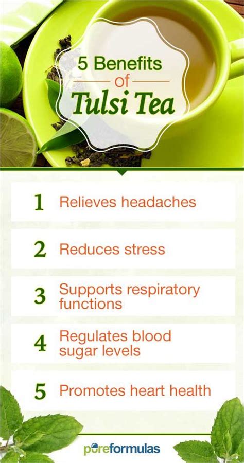 5 Benefits Of Tulsi Tea Pureformulas Tulsi Tea Tulsi Essential