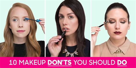 10 Makeup Rules You Should Totally Break Makeup Donts You Should Do