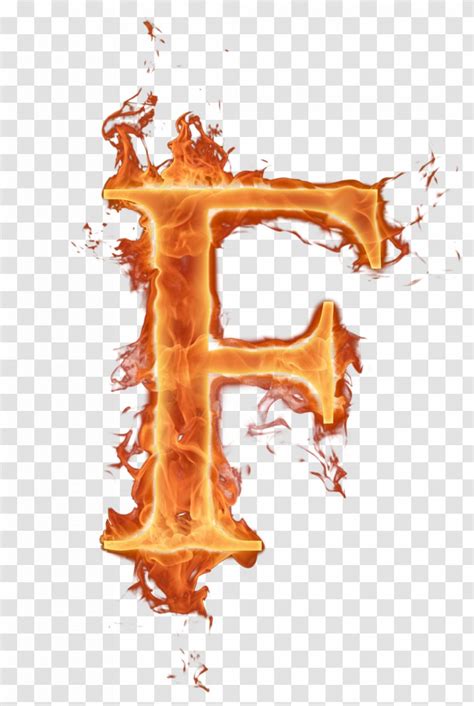 Fire Alphabet Clip Art