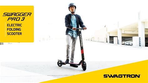 Go Farther Swagtron Swagger Pro Sg3 Folding Electric Sport Scooter
