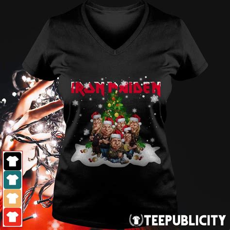 Iron Maiden Christmas Tree Shirt Hoodie Sweater And V Neck T Shirt