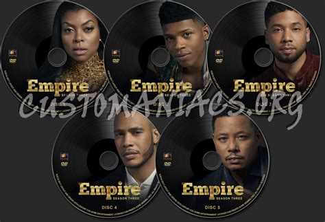 Empire The Complete Third Season Dvd Label Dvd Covers And Labels By