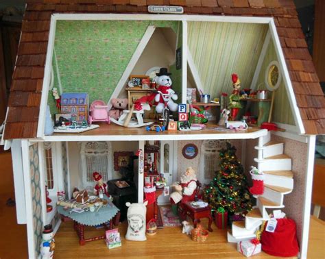 My 112 Santas Workshop Created In An Old Greenleaf House Originally