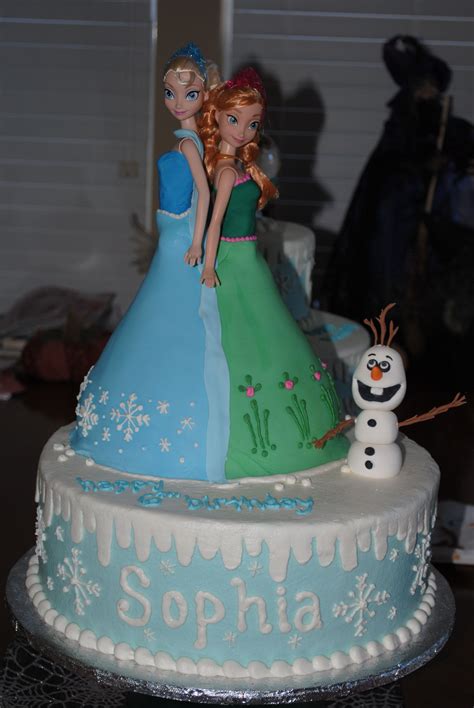 Frozen Sisters Cake Decorating Cake Frozen Sisters
