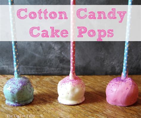 Cotton Candy Cake Pops The Tiptoe Fairy