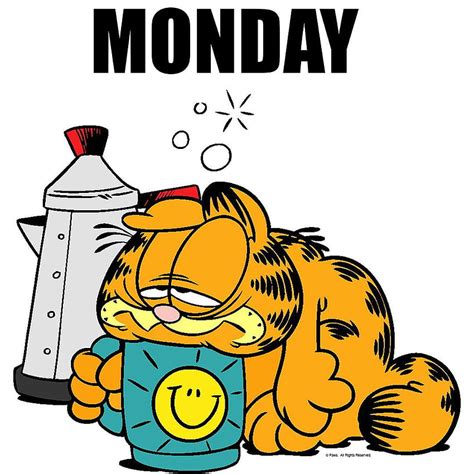 Monday~ I Hate Mondays Garfield Hd Phone Wallpaper Pxfuel