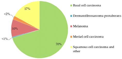 Incidence Of Different Types Of Skin Cancer Download Scientific Diagram