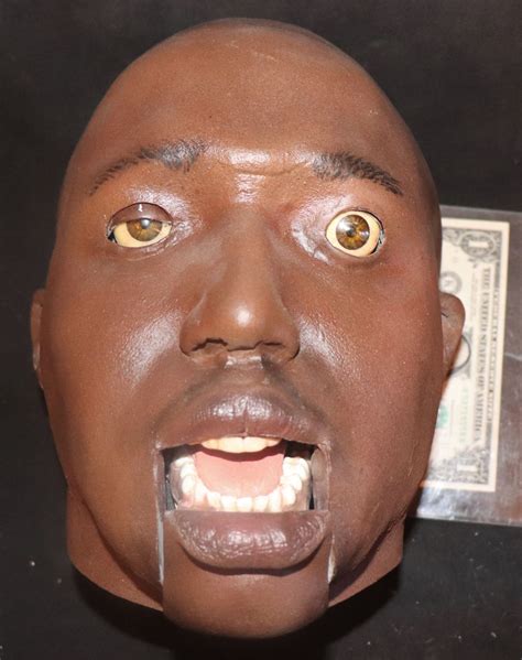 Kanye West Or Kevin Hart Goofy Animatronic Head Industrial Strength