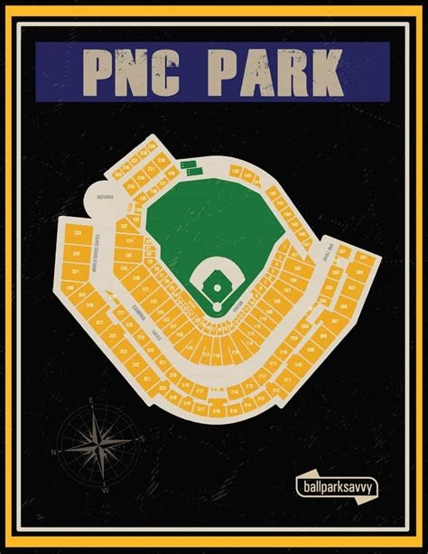 Pnc Park Seating Chart With Seat Numbers Two Birds Home