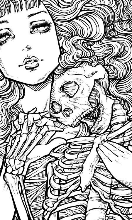 Vintage Gothic Gothic Coloring Books Plus Free Gothic Coloring Pages