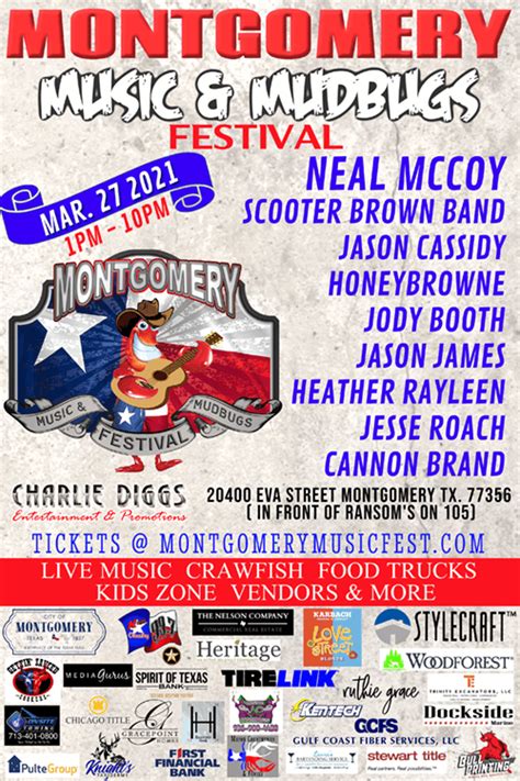 Montgomery Music And Mudbugs Festival Montgomery Outhouse Tickets