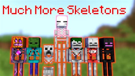Much More Skeletons Minecraft Mod