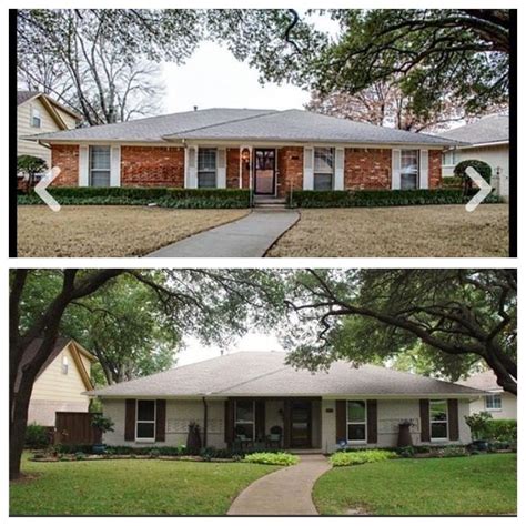 1970s Ranch Before And After Ranch House Remodel House Exterior
