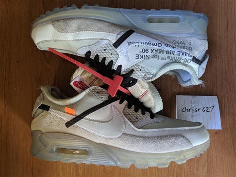 Wts Wtt Nike X Off White Air Max 90 Og Size 105 Used 800 R