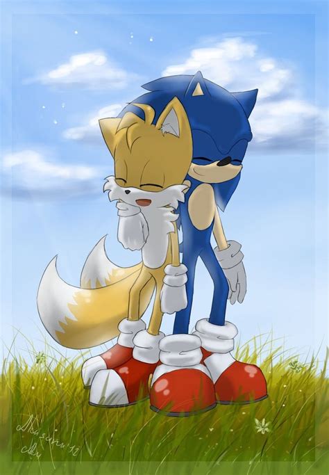 Sonic And Tails By Akusuru Con Imágenes Sonic Fotos Sonic Fotos