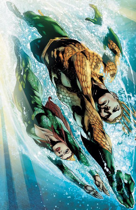 Aquaman And Mera By Ivan Reis Aquaman Aquaman Dc Comics Aquaman