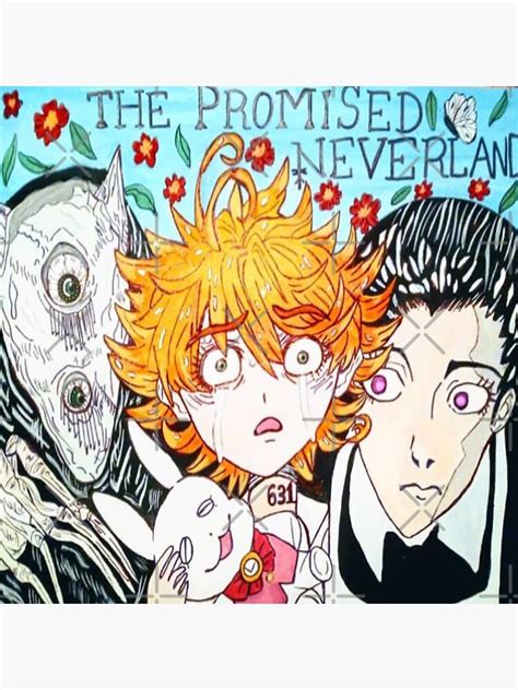 The Promised Neverland Anime Emma Demon Mother Manga Magnet By