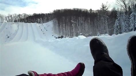 Snow Tubing At Snow Valley Barrie Youtube