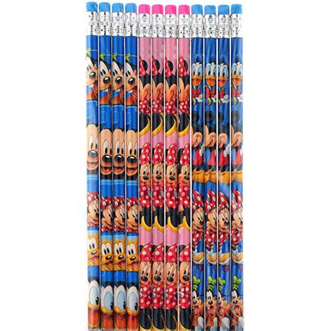 Mickey Mouse Pencils Pack School Supplies