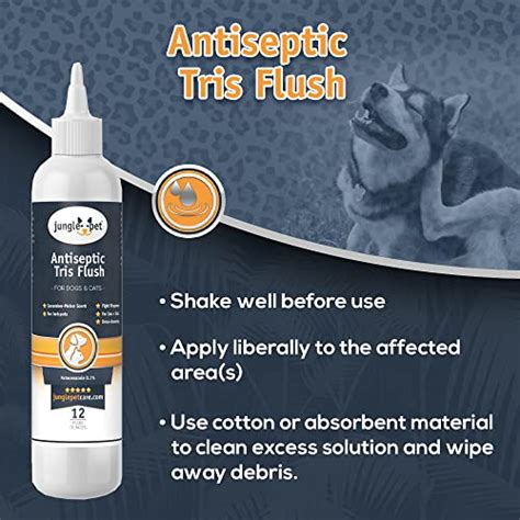 Jungle Pet Trizultra Keto Flush For Dogs Antiseptic Dog Ear Cleaner