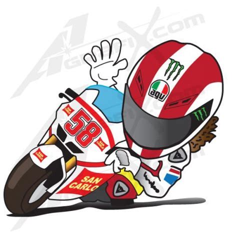 Rip Marco Simoncelli Super Bikes Motorsport Art Motorbike Art