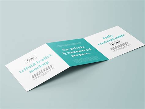 Showcase your trifold brochure layout on these gorgeous styled stock mockups. Free-Trifold-Square-Leaflet-Mockup-02 | Free Mockup