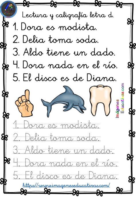 Dictado De Oraciones Y Frases 100 Para Primer Ciclo De Primaria 6e1