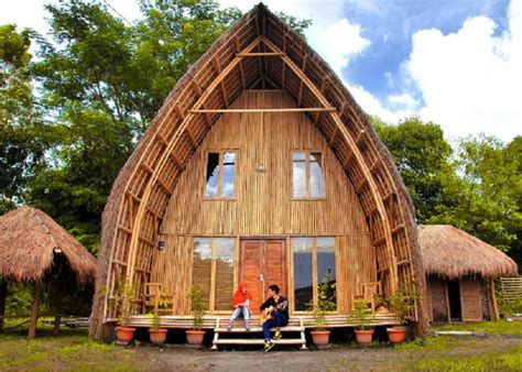 spot foto wisata jogja hits  instagramable  rumah bambu
