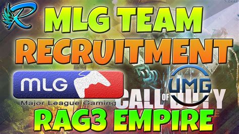 Mlg Team Recruitment Rag3 Empire Ps4 Competitive Team Youtube