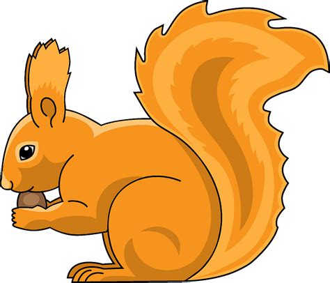 Transparent Background Squirrel Clipart Png 5560108 Pinclipart Images