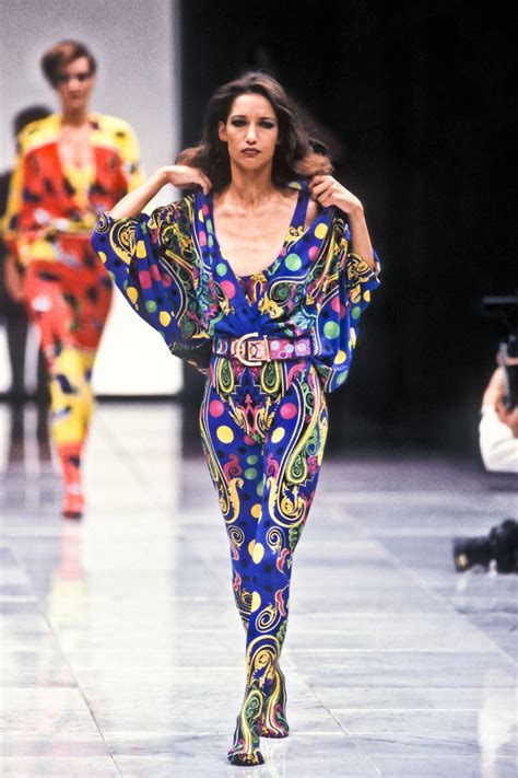 Gianni Versace Spring Summer 1991 Vintage Fashion 90s Fashion