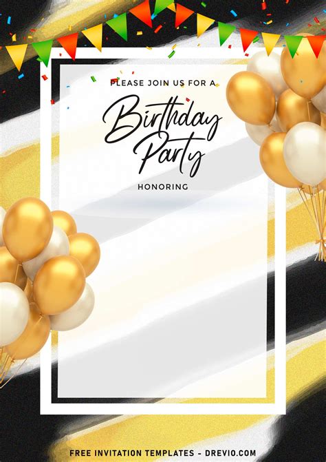 263 Background For Birthday Invitation Card Design Myweb