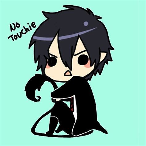 Blue Exorcist Rin Chibi Sticker By Xiaokoong Blue Exorcist Rin