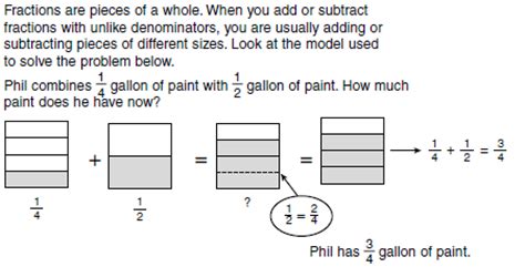But how to transform fractions that have different denominators into fractions that have same denominators? Gallimore Math Course 1: Adding and Subtracting Fractions ...