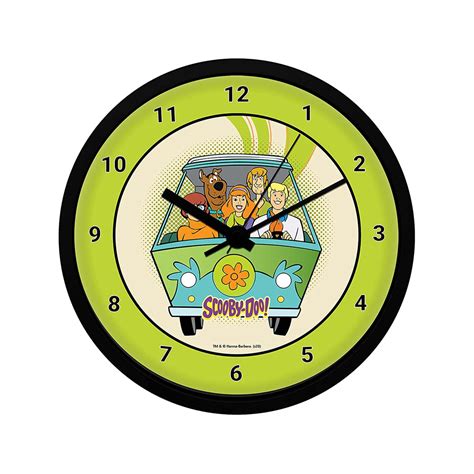 Scooby Doo Mystery Machine Design Round Wall Clock Epic Stuff