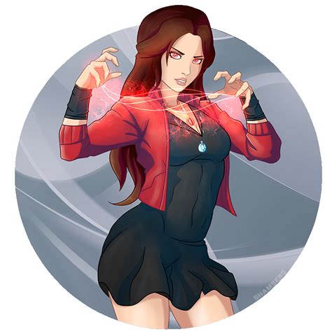 Scarlet Witch By Shamserg On Deviantart