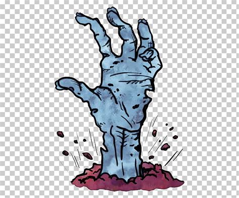 zombie hands clipart 98px image 2