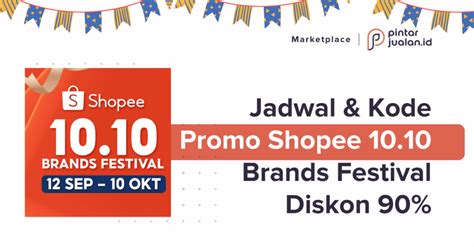 Jadwal And Kode Promo Shopee 1010 Brands Festival Diskon 90