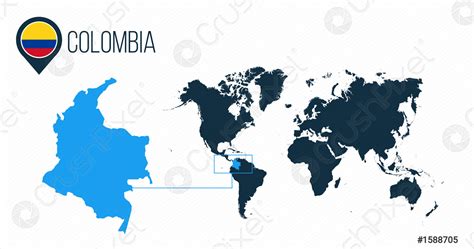 Gran Colombia World Map
